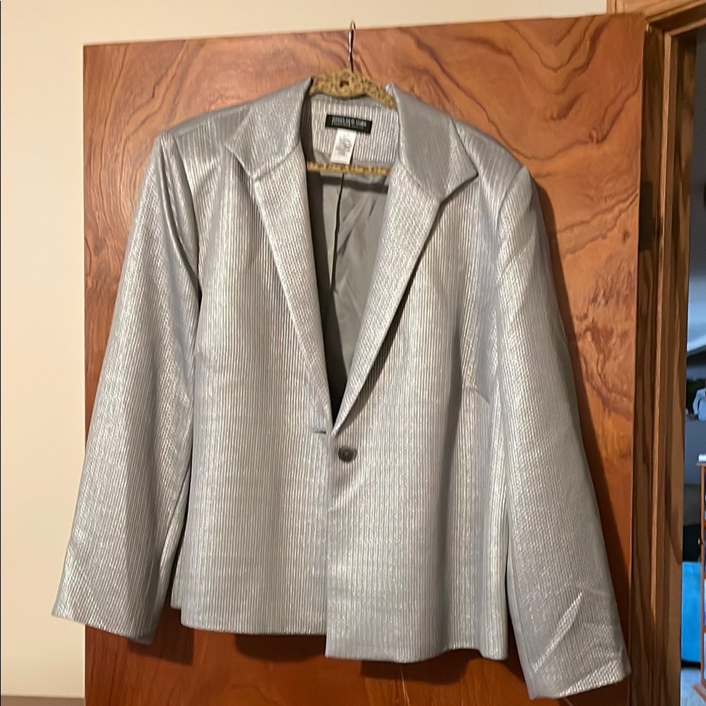 Jones New York Silver Blazer